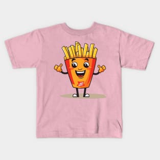 kawaii french fries T-Shirt cute  gilrl Kids T-Shirt